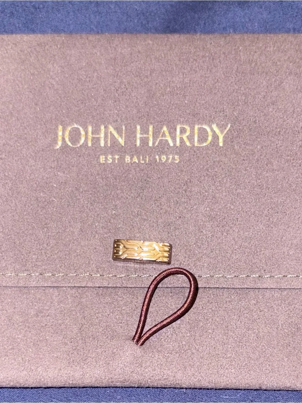 John Hardy woven braided